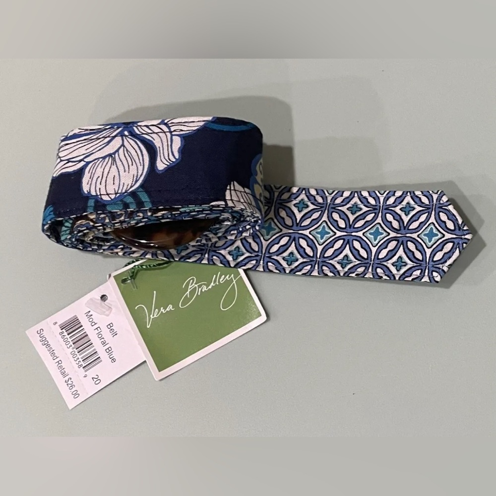 NWT Vera Bradley Fabric Belt